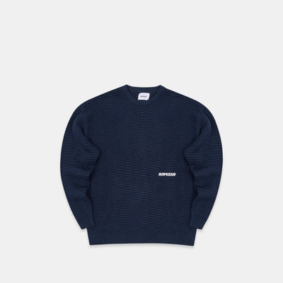 Boat / Essentials Crochet Sweat - Nightfall