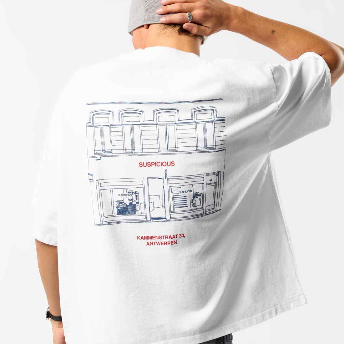 ANT Exclusive / The ANT Store Boxy Tee  - White - XXS