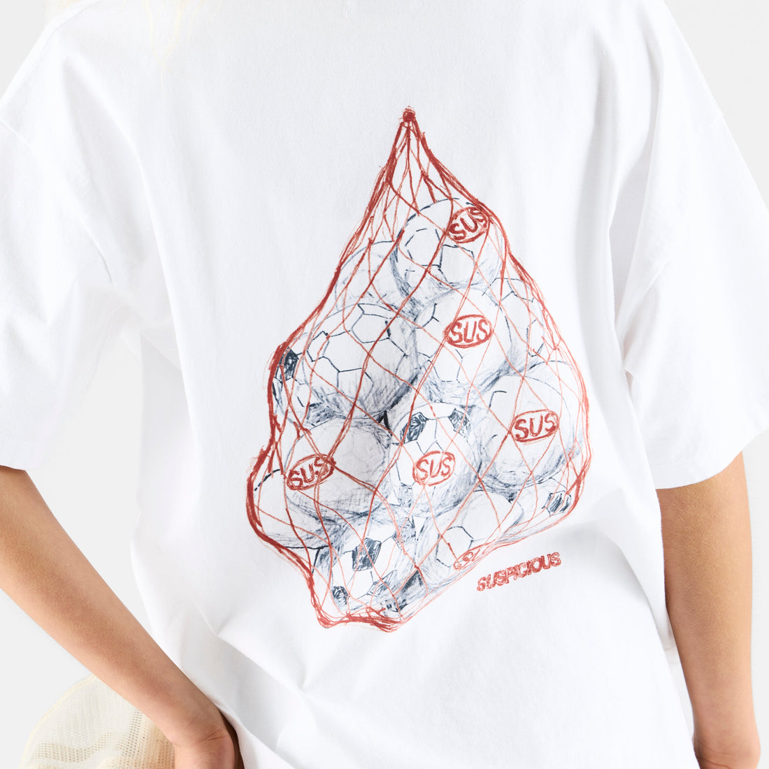 Football / Ball Boy Tee - White
