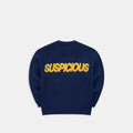 Camo / Base Knitted Sweat - Deep Navy