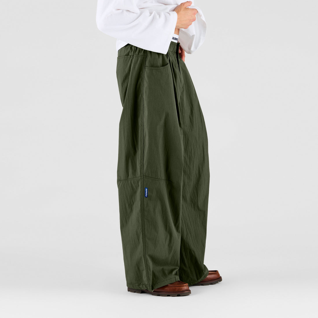 Summer Breeze / Basic Big Tech Pants - Hunter