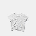 Basics / Basic W Baby Tee - Ash