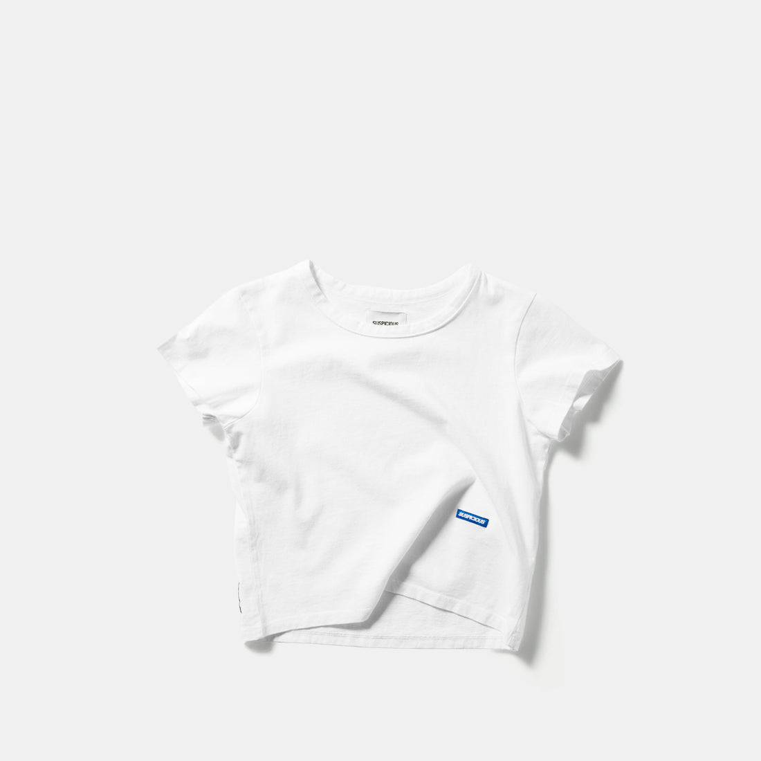Basics / Basic W Baby Tee - White