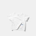 Basics / Basic W Baby Tee - White