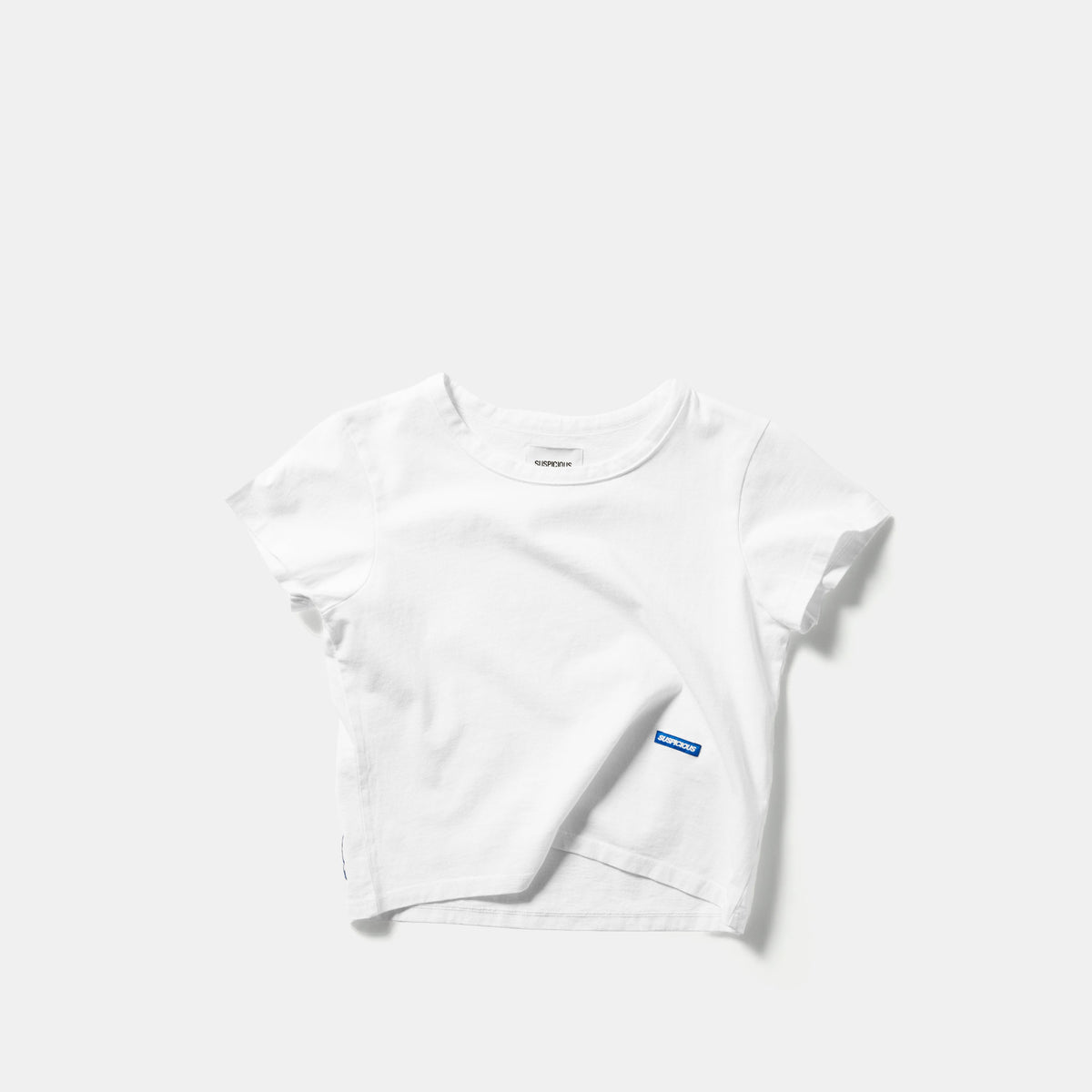Basics / Basic W Baby Tee - White