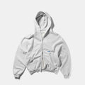 Basics / Basic Zip-Up Hoodie - Ash
