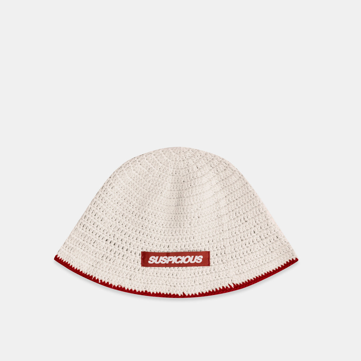 Boat / Border Crochet Hat - Natural