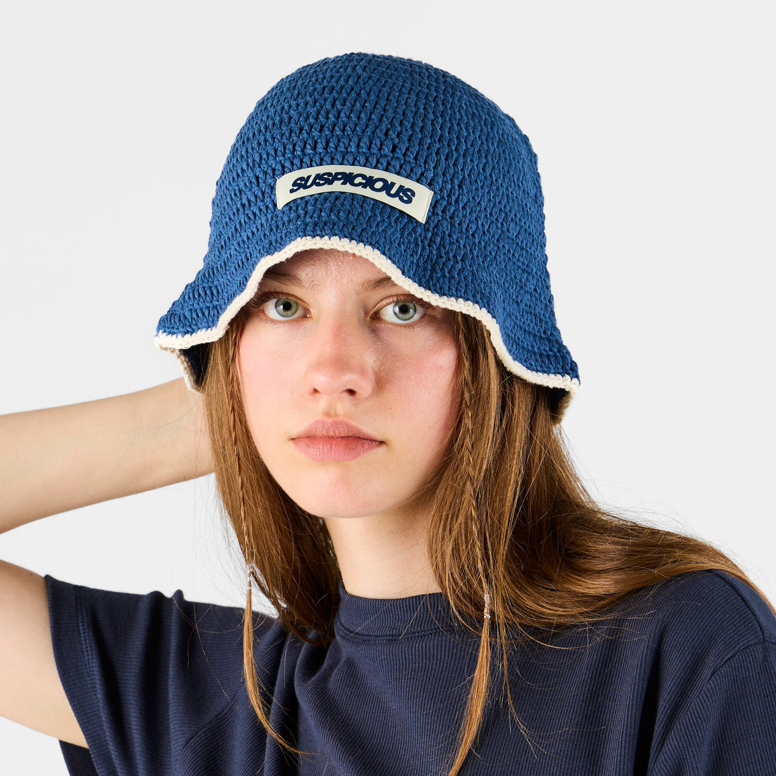 Boat / Border Crochet Hat - Nightfall