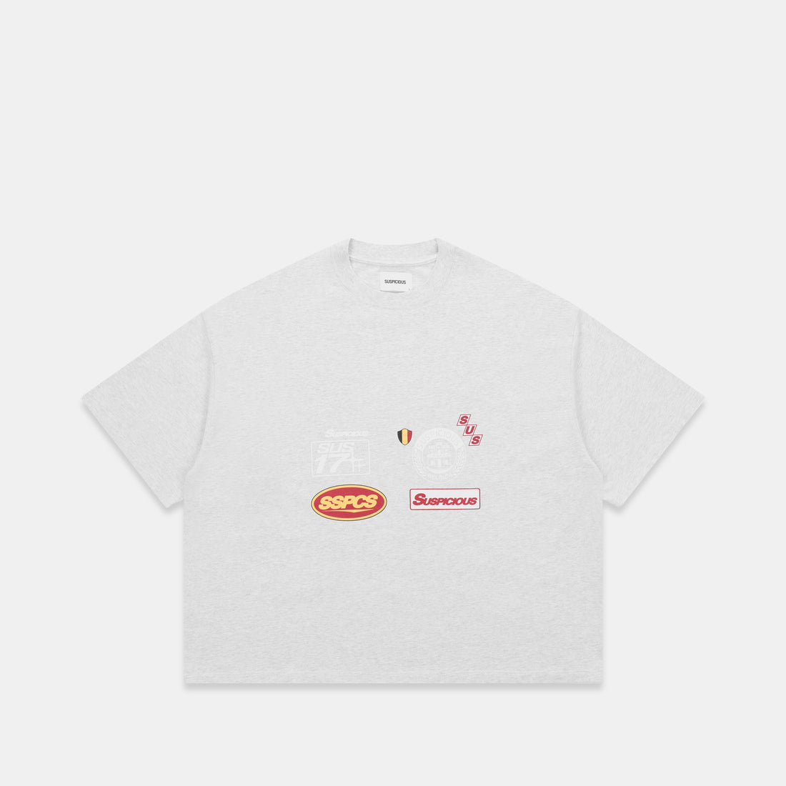 Off Season / Badge Line Up Tee - Ash