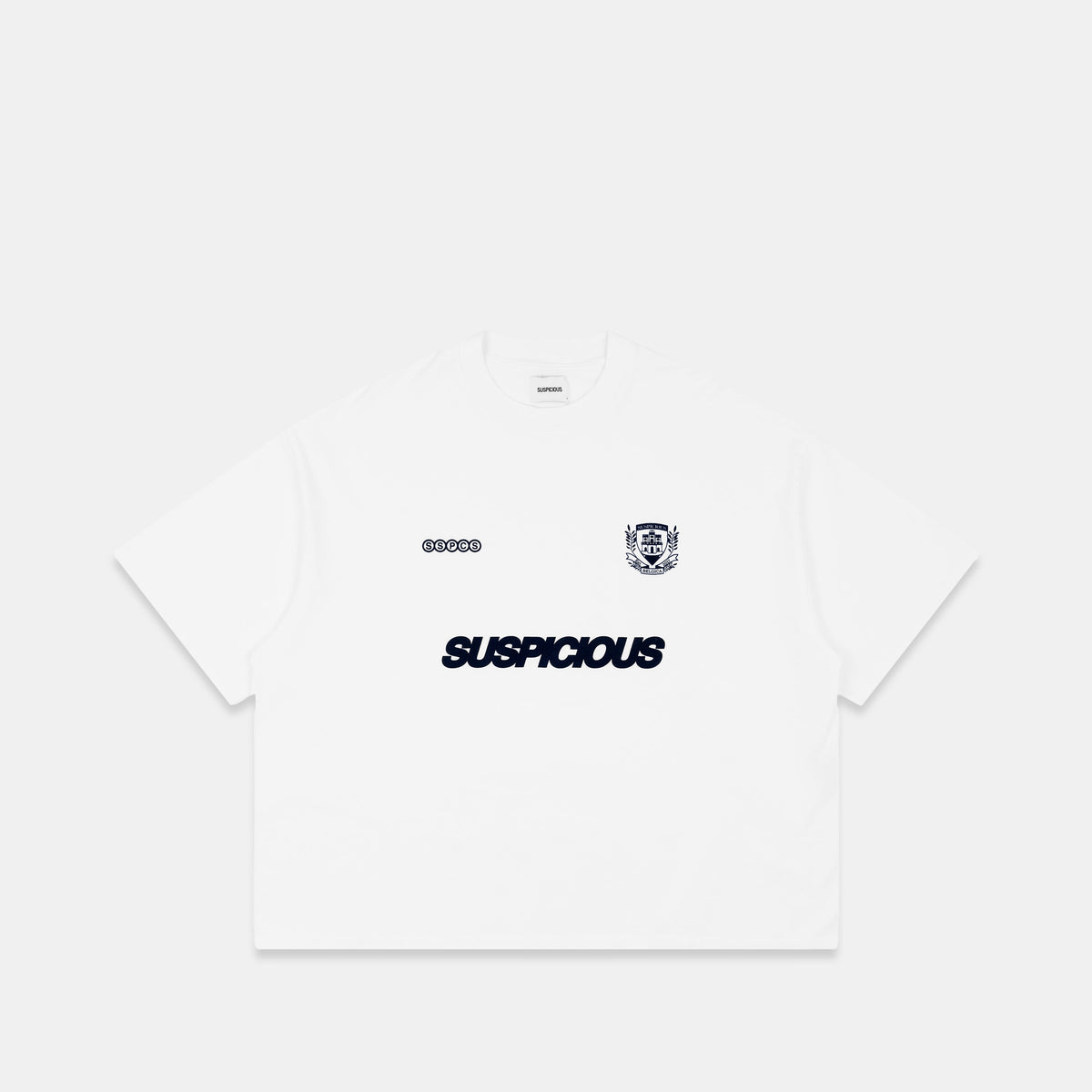 Bestsellers Variants / Emblem Tee - White & Nightfall