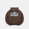 Winter1 / Landscape Hoodie - Espresso
