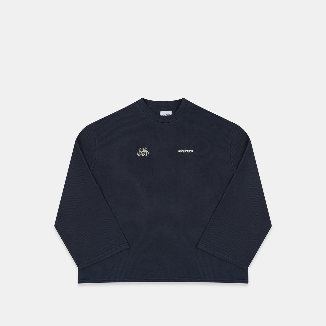 Bestsellers Variants / Offset Waffle Longsleeve - Nightfall