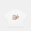 Winter3 / Patchwork Tee - White