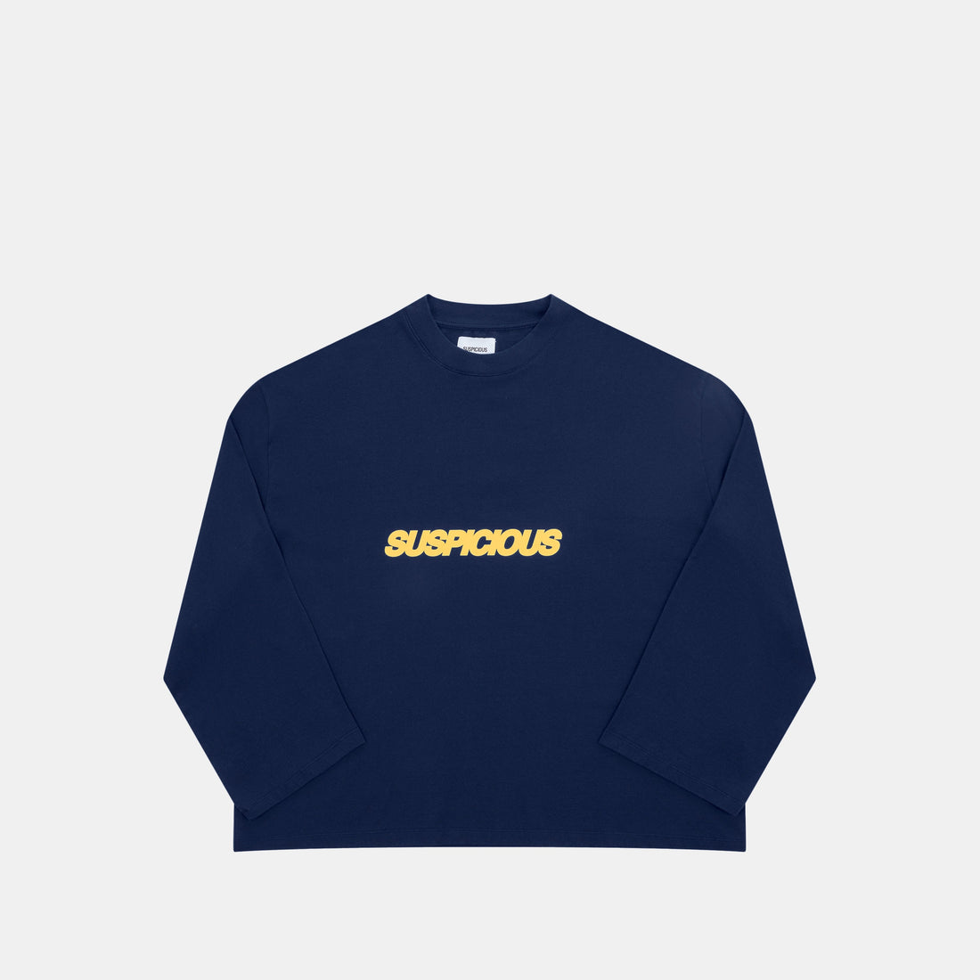 Camo / Slanted Longsleeve - Deep Navy