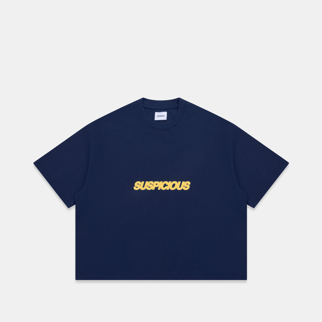 Camo / Slanted Tee - Deep Navy