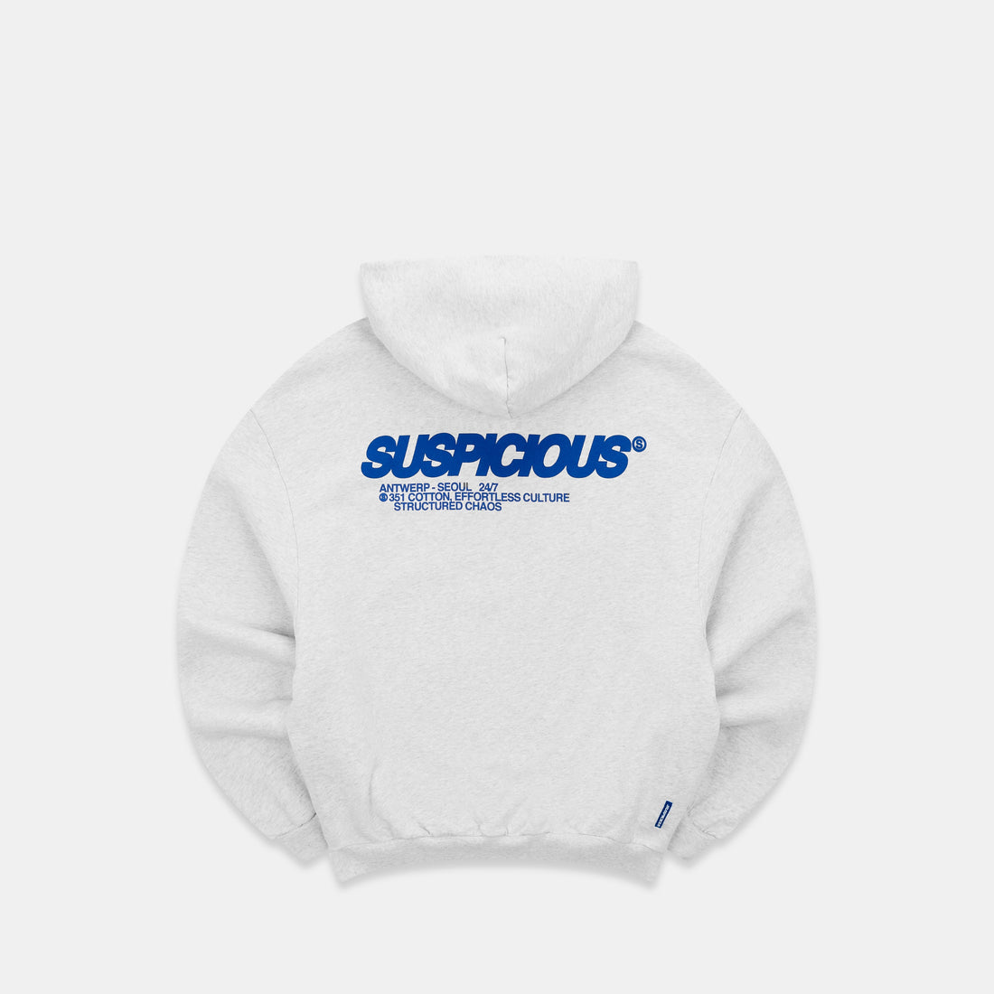 +351 Cotton / Structured Chaos Hoodie - Ash
