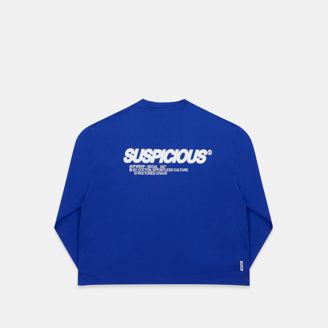 +351 Cotton / Structured Chaos Longsleeve - Big Blue