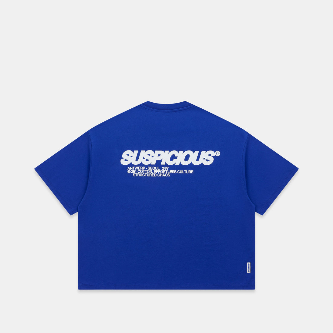 +351 Cotton / Structured Chaos Tee - Big Blue