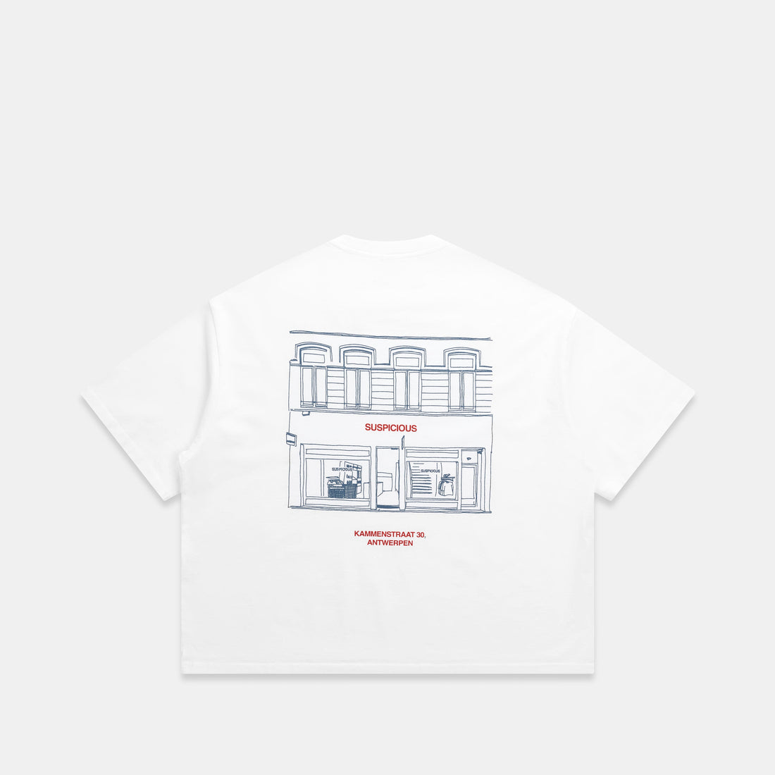 ANT Exclusive / The ANT Store Boxy Tee  - White - XXS