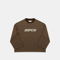 PL / The Slanted SSPCS Striped Longsleeve - Espresso Tone