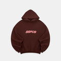 Camo / Track Hoodie - Burnt Mahogany