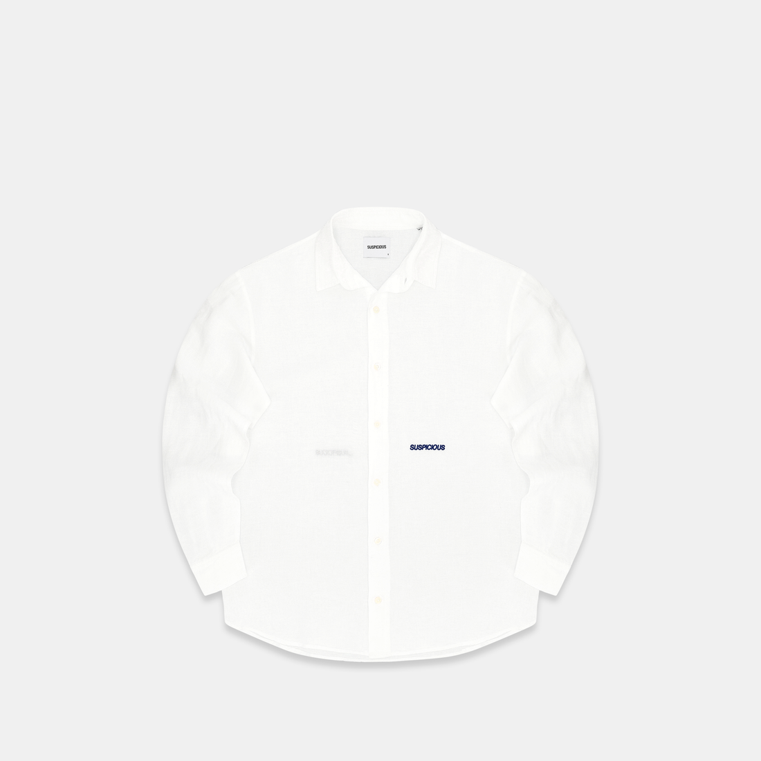 PL / Essentials Linen Longsleeve Shirt - White