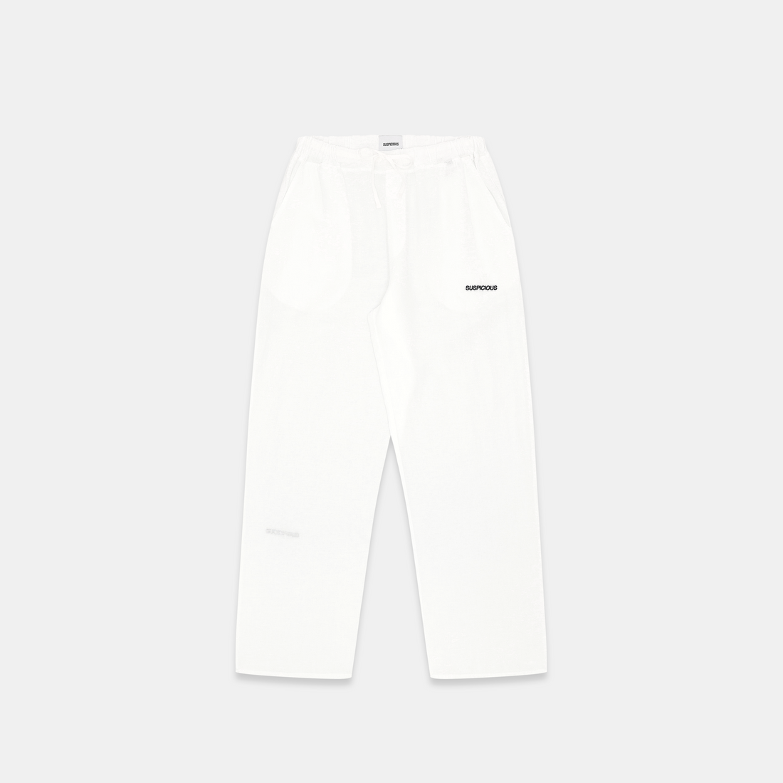 PL / Essentials Linen Pants - White