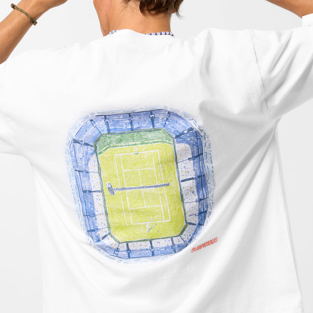 GTD / Centre Court Tee - White