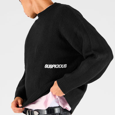 Fall 1 / Core Knitted Sweat - Black