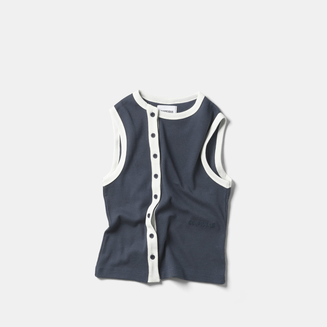 Core / Core Sleeveless Button Tank - Nightfall
