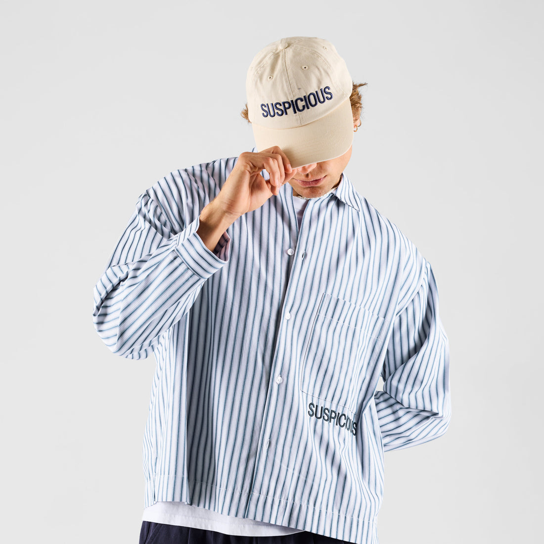 Core / Core Square Shirt - Blue Striped