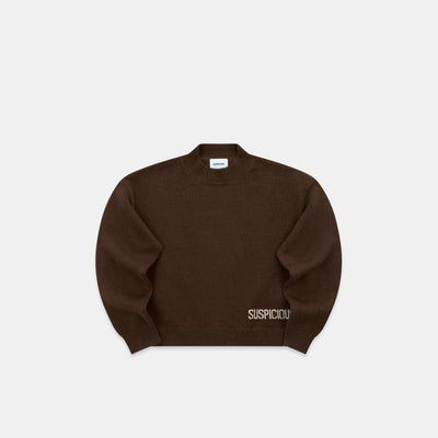 Winter2 / Core W High Neck Knit - Espresso