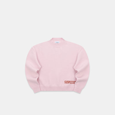 Winter2 / Core W High Neck Knit - Icy Orchid