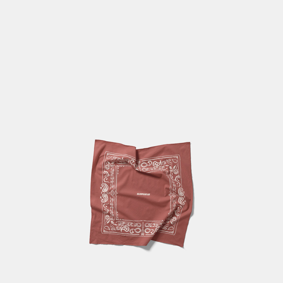 Suspicious Cowboys / Cowboy Bandana - Washed Red