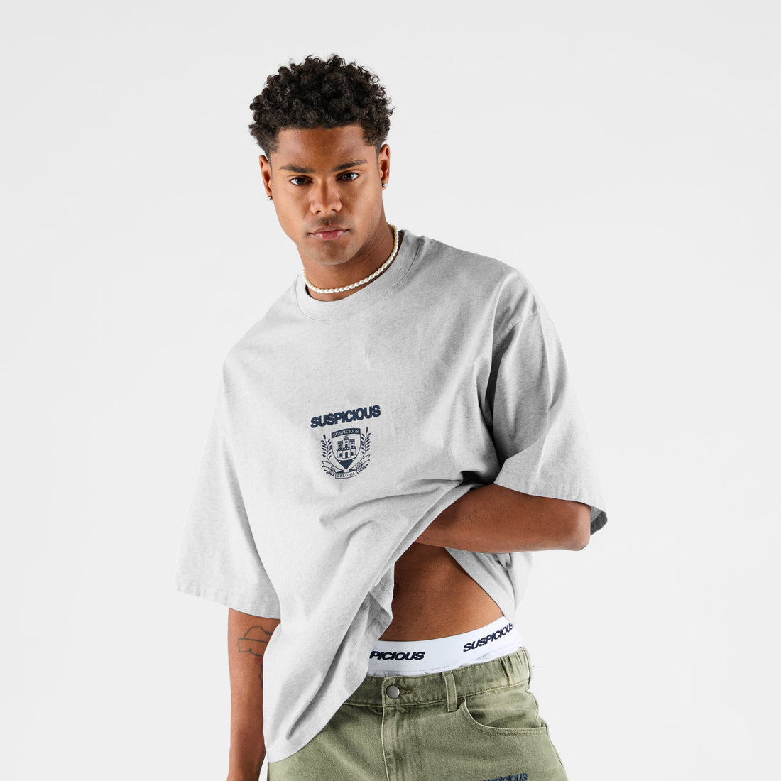 Football / Crest Tee - Ash