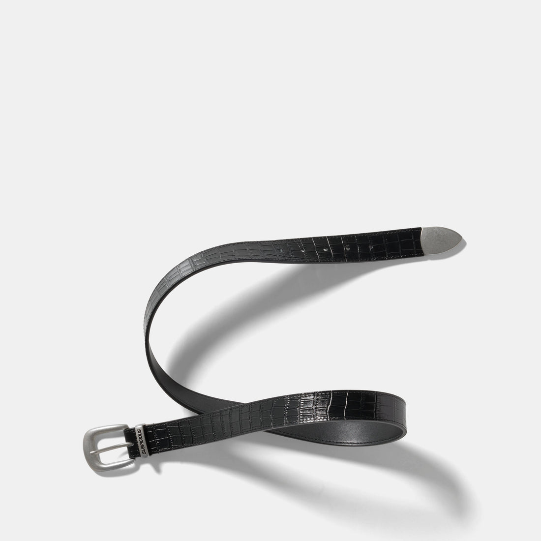 Suspicious Cowboys / Croco Belt - Black