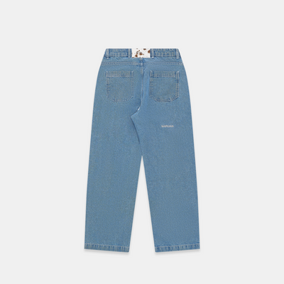 Bella Wide Leg Denim - Mediterranean Blue
