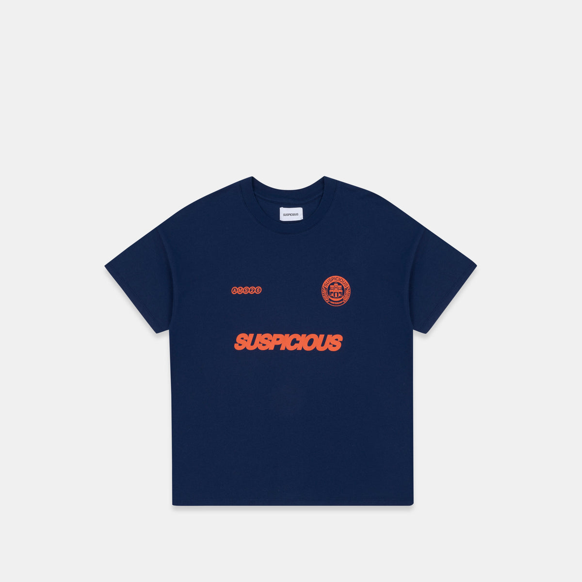2026 Store Exclusives Football / Emblem AMS Tee - Navy