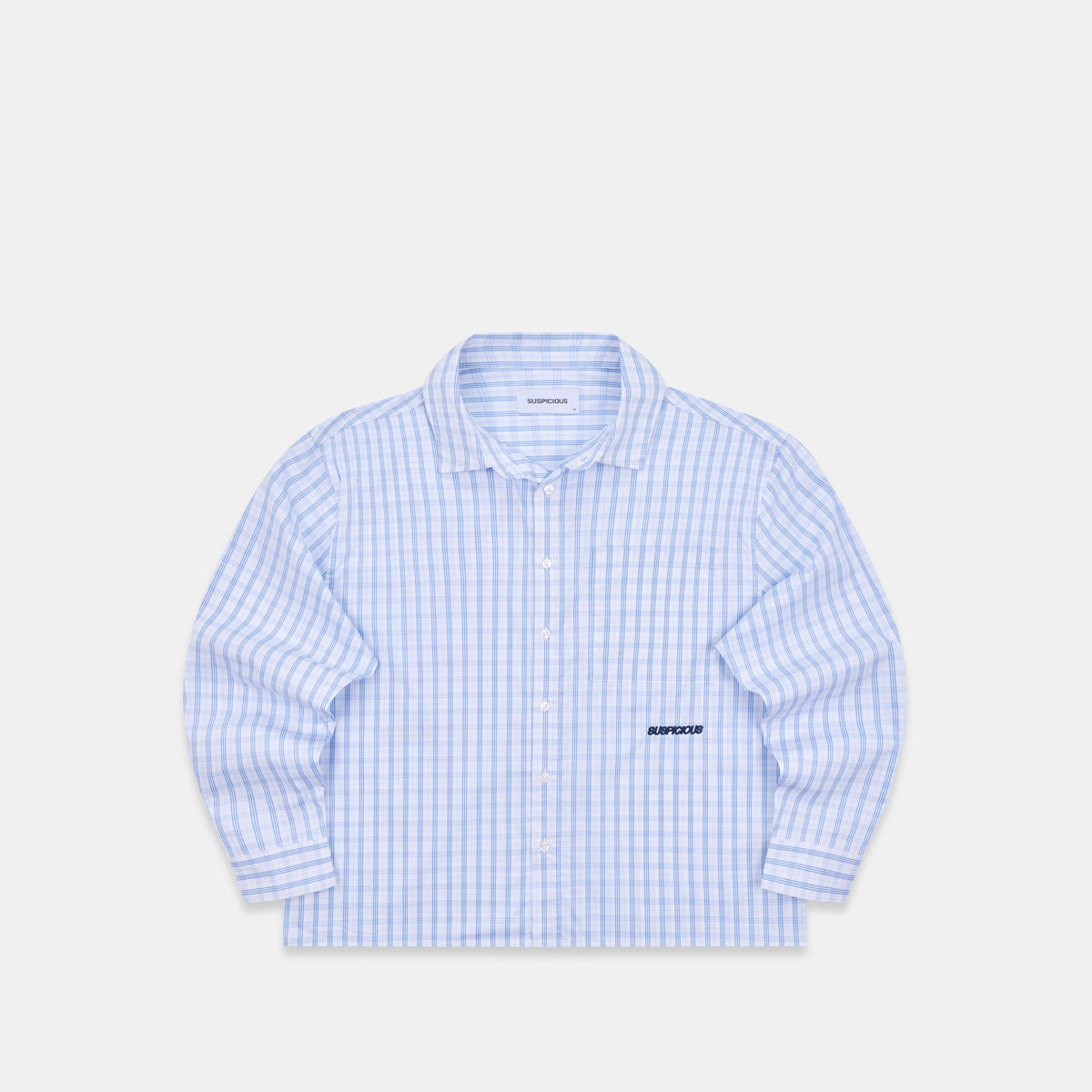 Boat / Essentials Checkered Shirt - Light Blue
