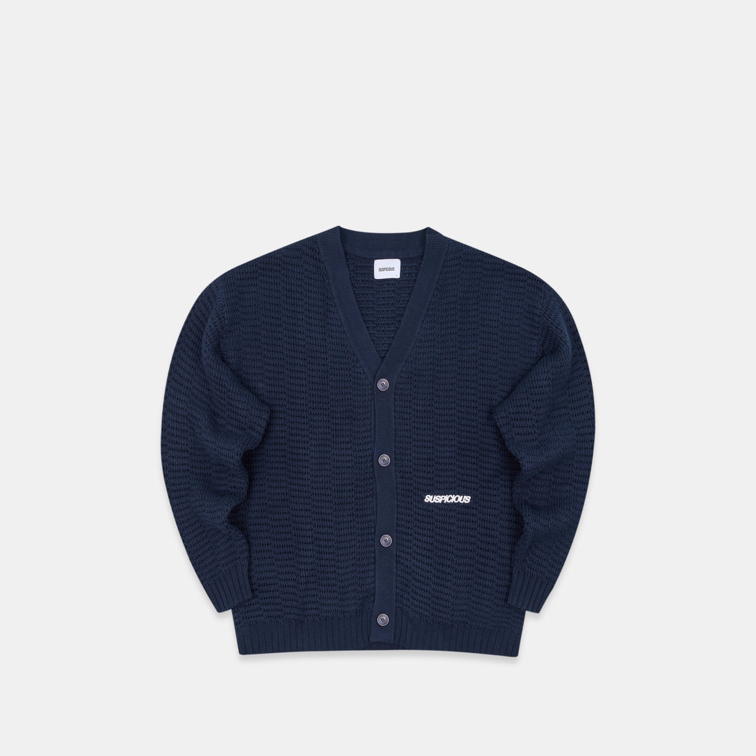 Boat / Essentials Crochet Cardigan - Nightfall