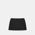 Boat / Essentials W Mini Skirt - Black