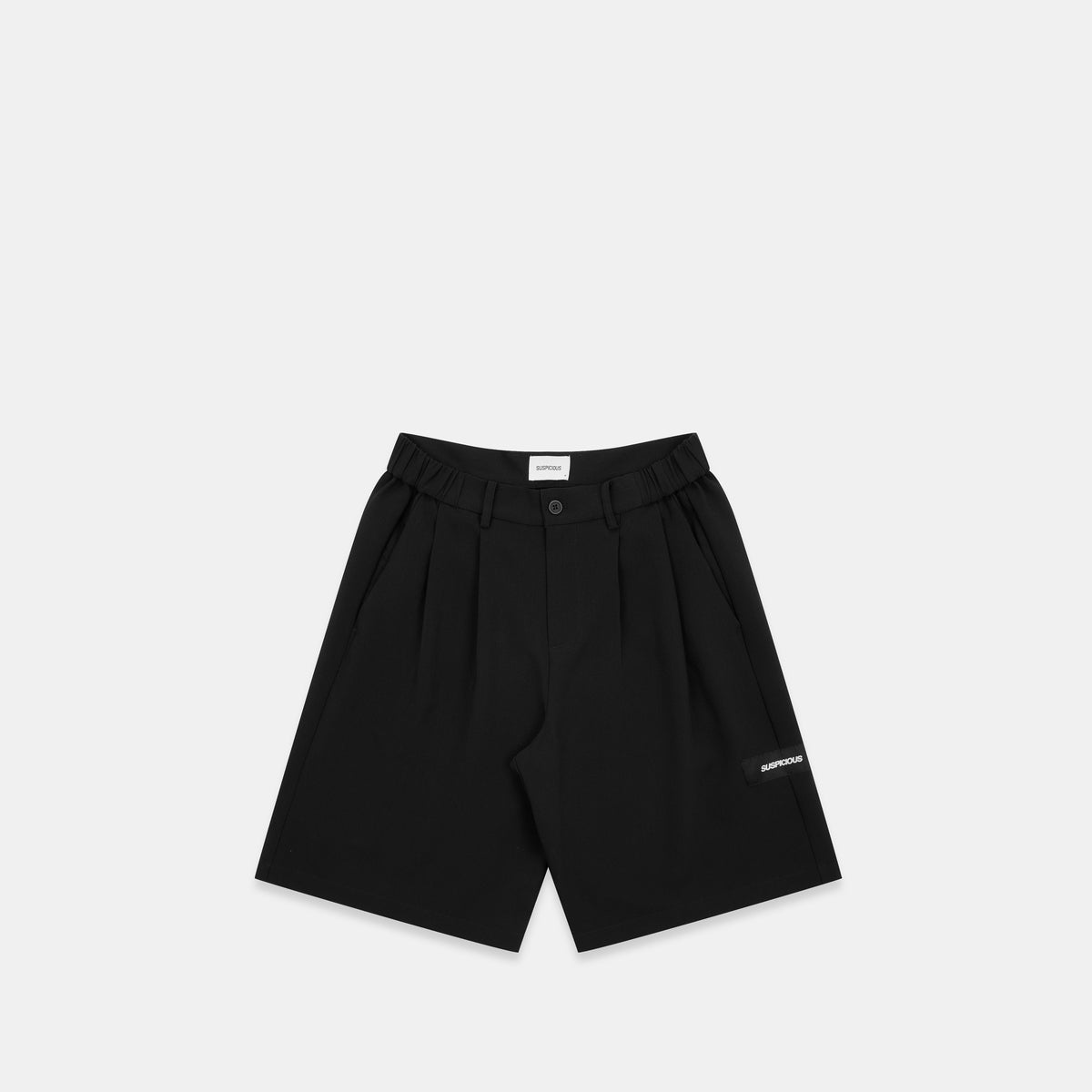 Boat / Essentials Pleated Shorts - Black