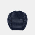 Winter4 / Essentials Striped Mohair Knit - Nightfall
