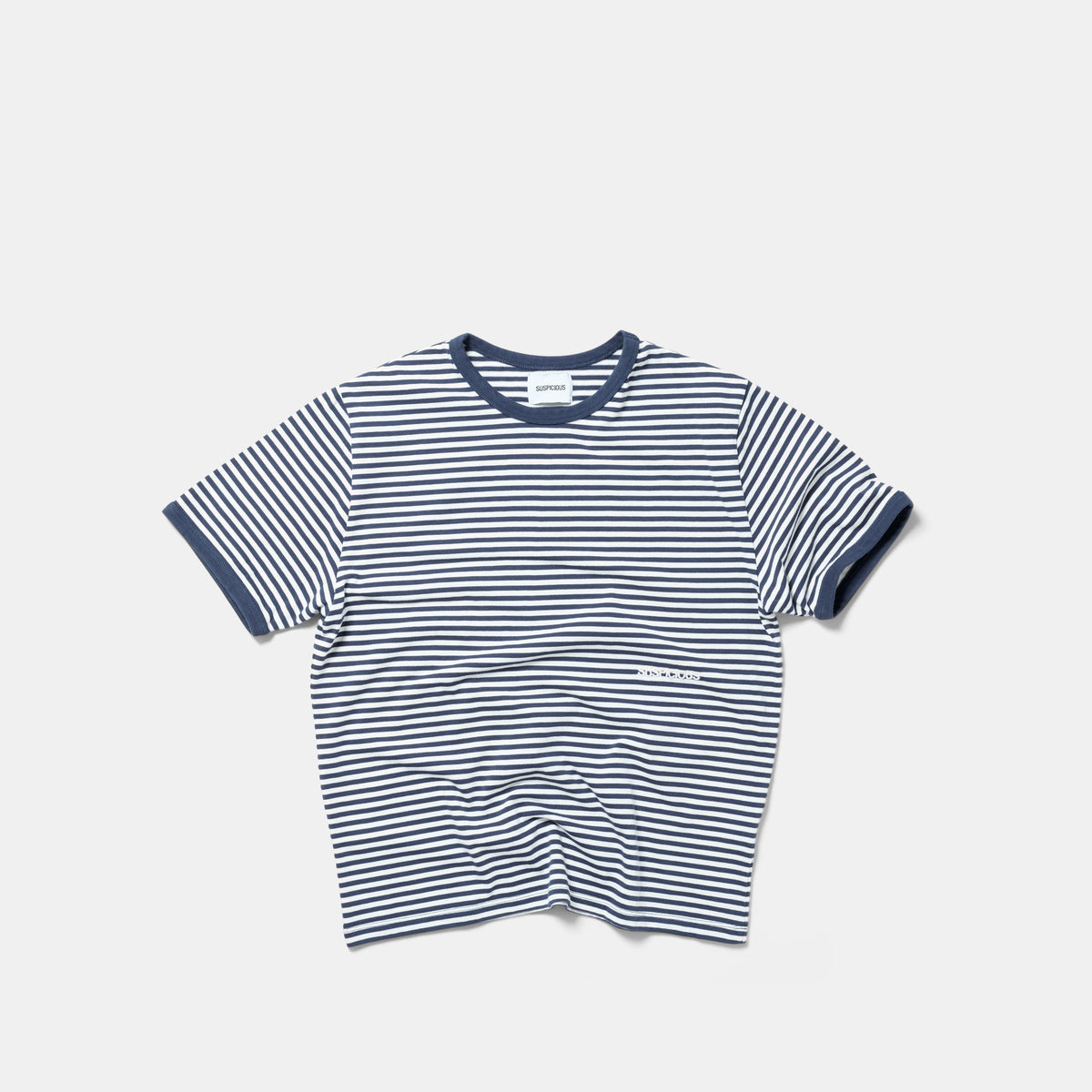 Summer Breeze / Essentials Striped Ringer Tee - Nightfall