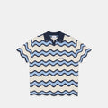 Boat / Essentials Wavy Polo - Natural & Celestial