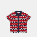 Boat / Essentials Wavy Shirt - Nightfall & Red