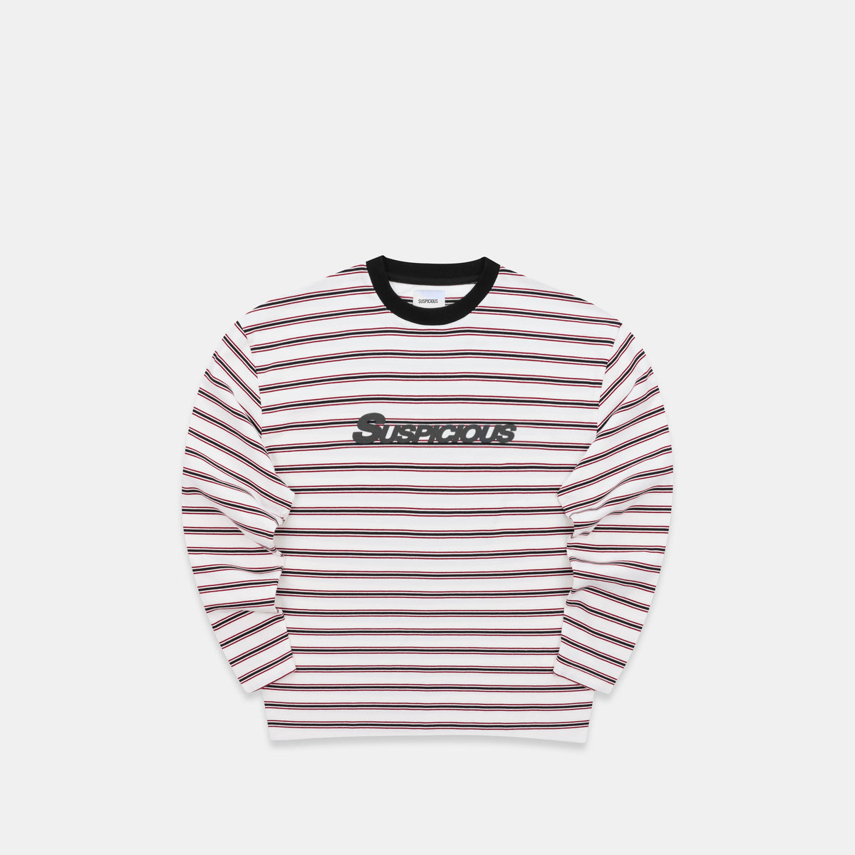 Winter3 / Flow Striped Longsleeve - Black & White