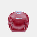 Winter3 / Flow Striped Longsleeve - Red & Blue