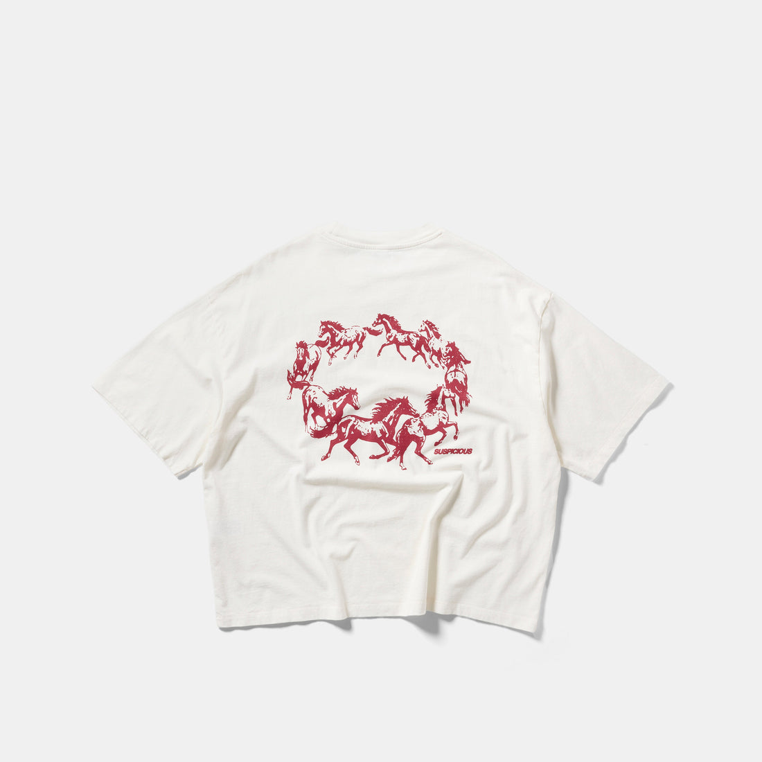 Suspicious Cowboys / Gallop Tee - Natural