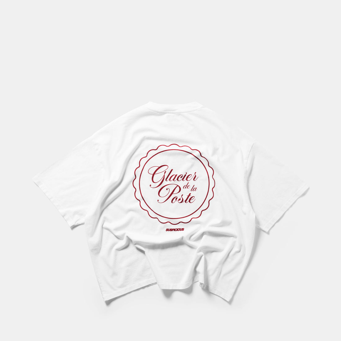 Glacier de la Poste x Suspicious / Glacier de la Poste x Suspicious Tee - White